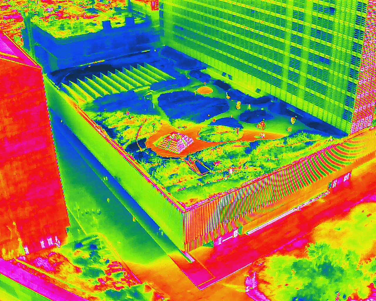 drone survey inspection in Hong Kong building