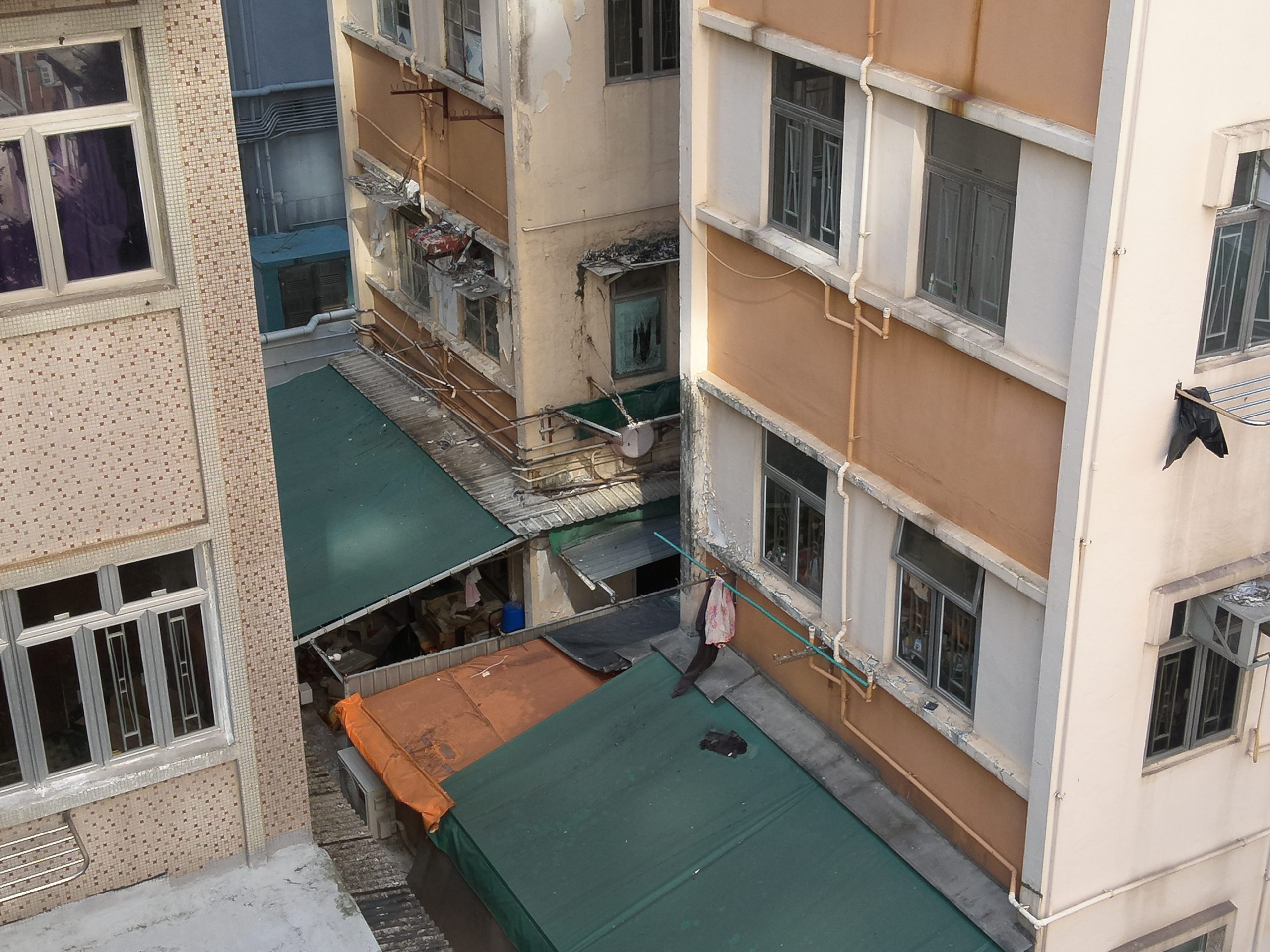 drone survey inspection in Hong Kong building