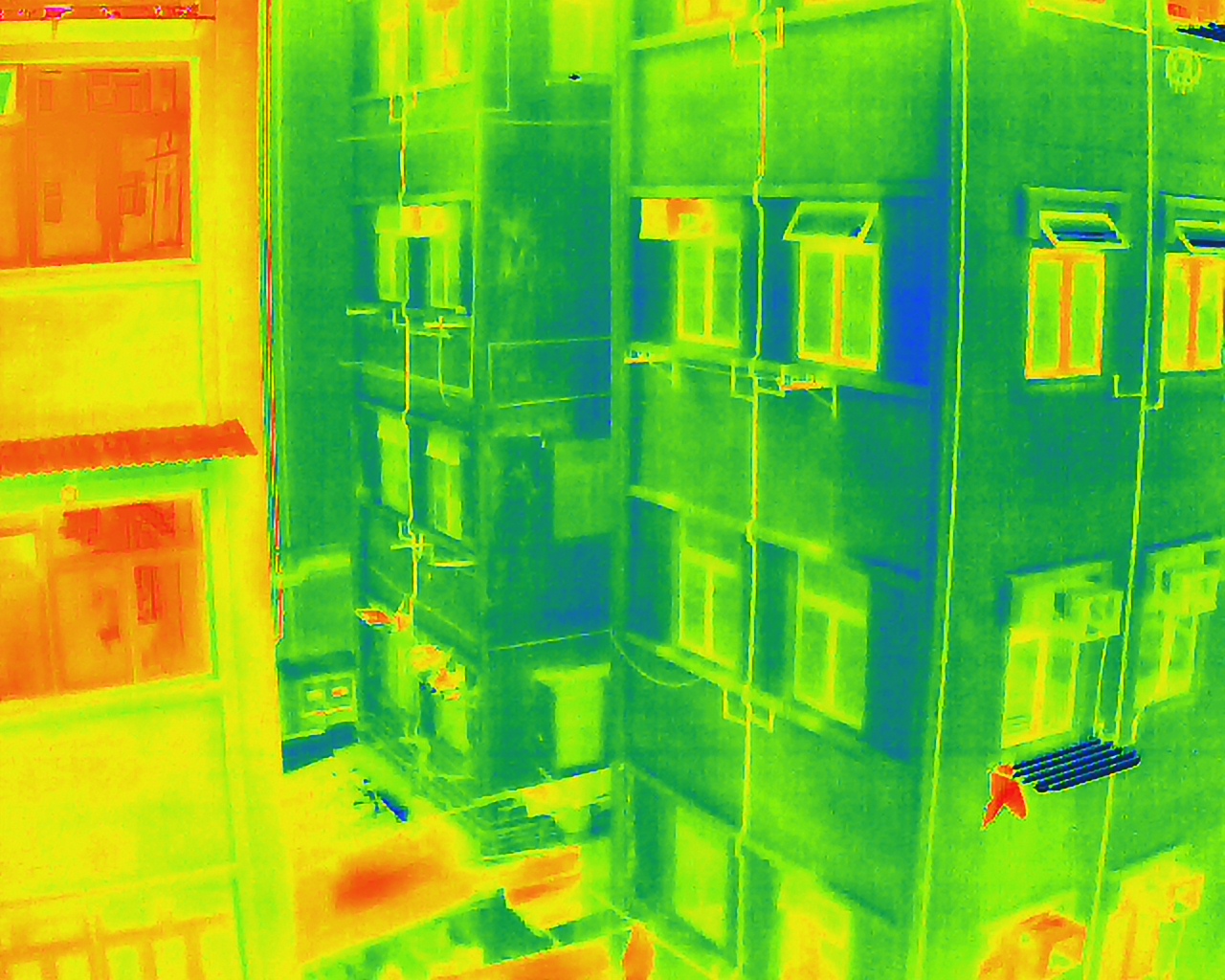 drone survey inspection in Hong Kong building