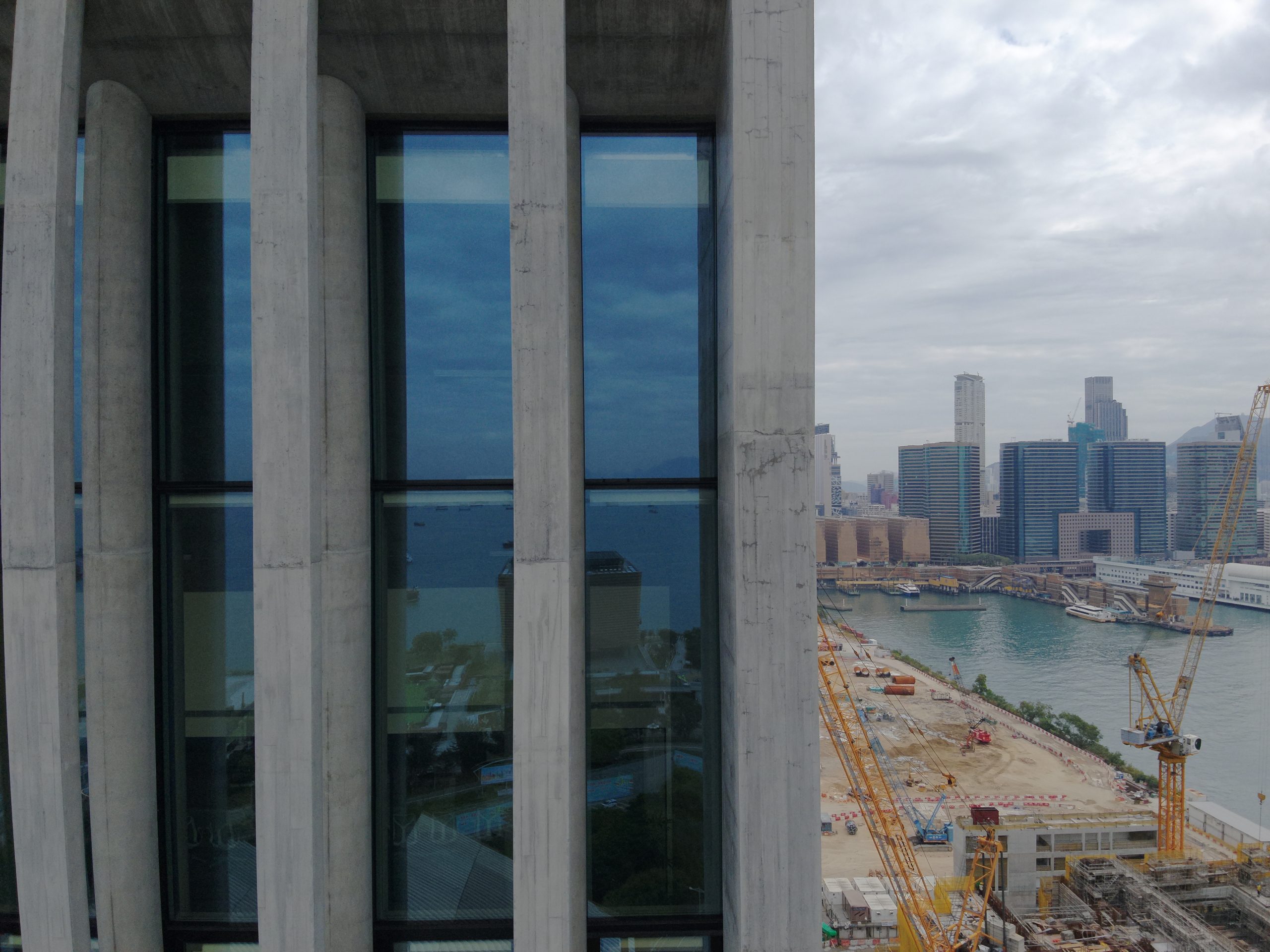 drone survey inspection in Hong Kong building